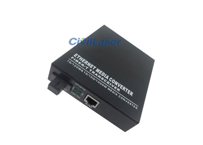 100M Single Fiber Media Converter SC Bidirectional Transceiver